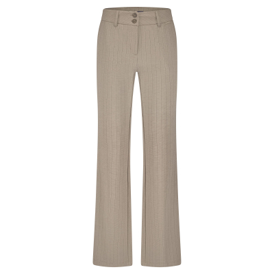 Red Button Broek Bibette Punta Pinstripe Warm Taupe Red Button Broek Bibette Punta Pinstripe Warm Taupe