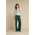 Red Button Broek Colette Punta Pine Green