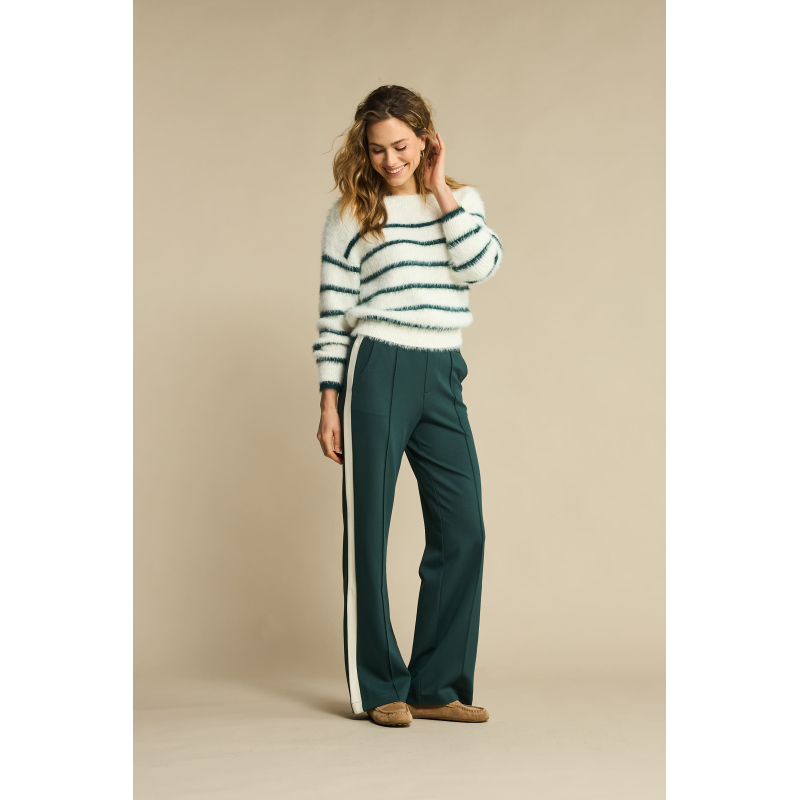 Red Button Broek Colette Punta Pine Green