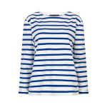 Red Button Longsleeve Shirt Terry Cobalt