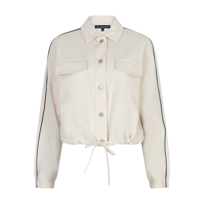 Red Button Jacket Juno Punta Pearl