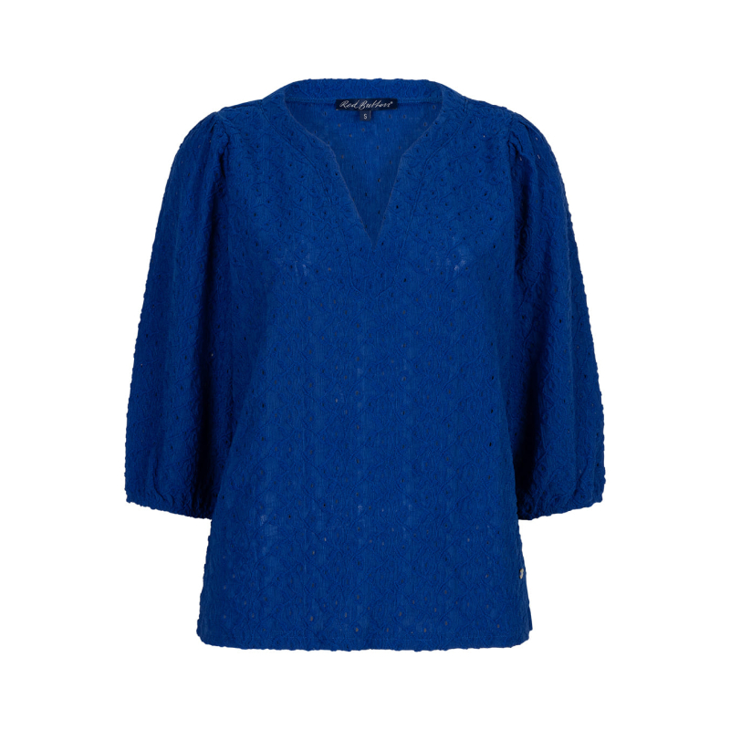 Red Button Top Ajour Cobalt