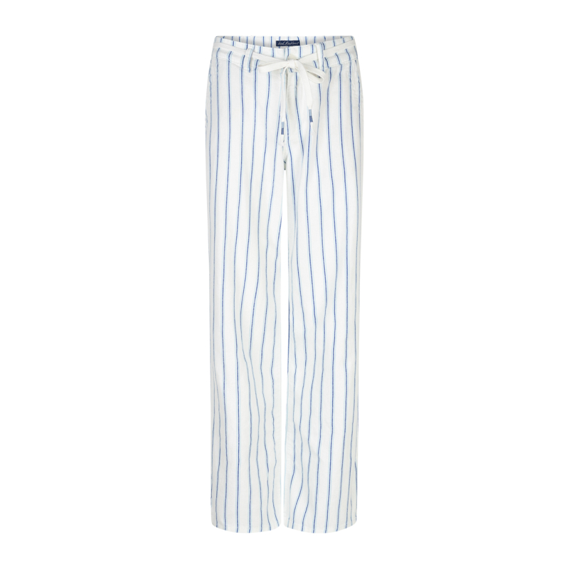 Red Button Broek Colette Stripe Cobalt