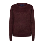 Red Button Trui Sweet Sparkle Burgundy