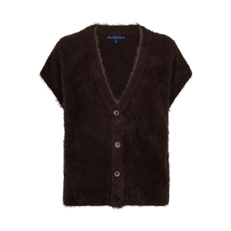 Red Button Spencer Fuzzy Espresso
