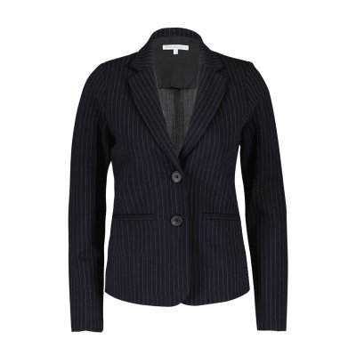 Red Button Blazer Babs Punta Pinstripe Black