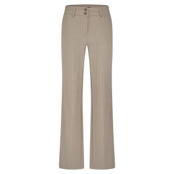 Red Button Broek Bibette Punta Pinstripe Warm Taupe