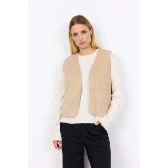 Soyaconcept Gilet Vestje Bindi Sand