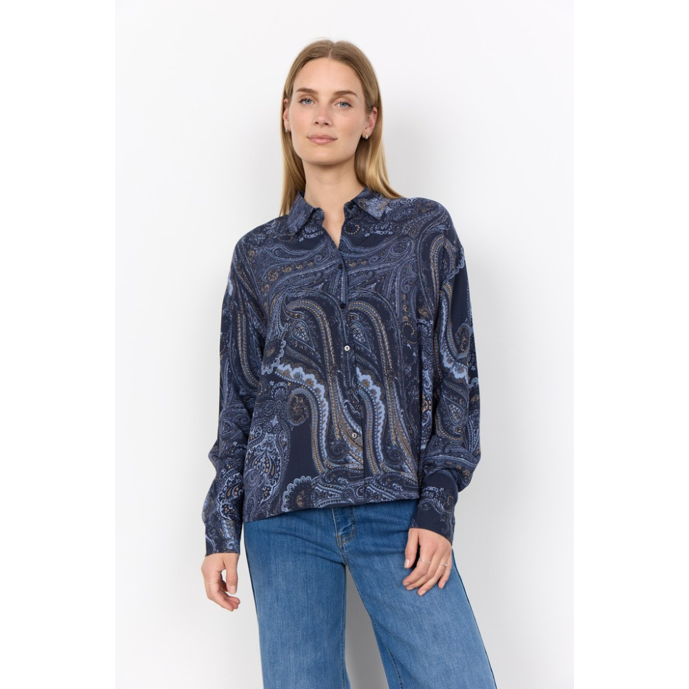 Soyaconcept Blouse Halna Navy