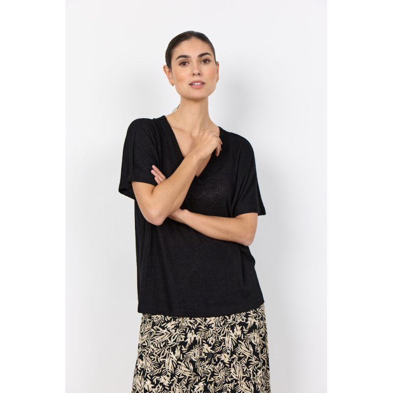 Soyaconcept Top Delia Black