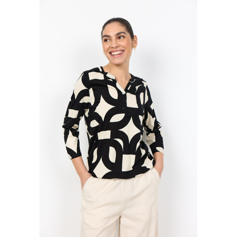Soyaconcept Blouse Top Felicity Black