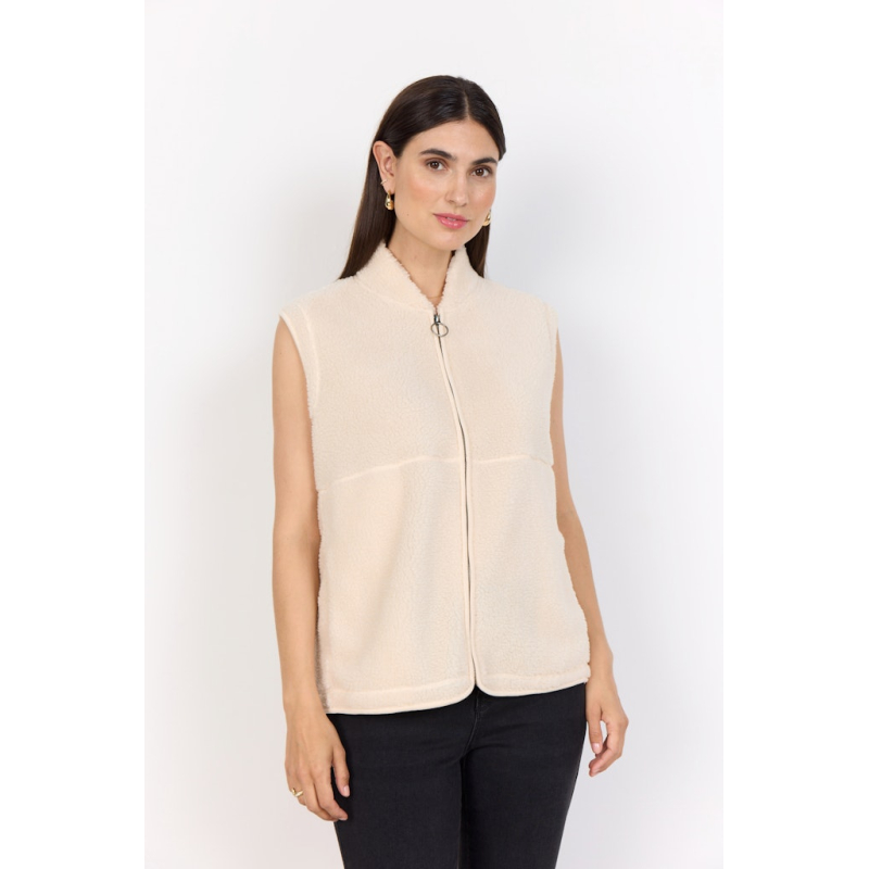Soyaconcept Gilet Onyx Cream