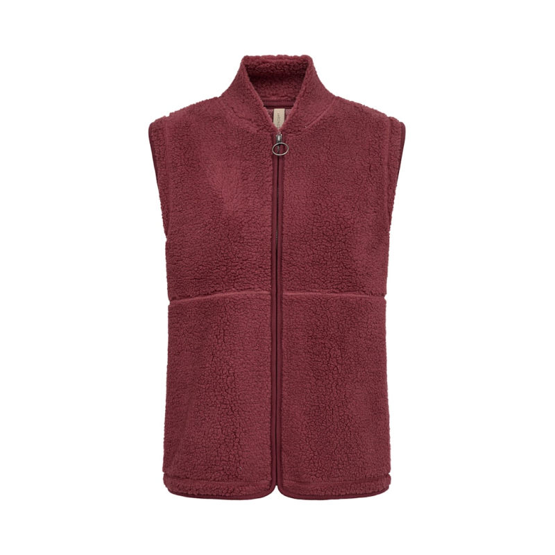 Soyaconcept Gilet Onyx Red