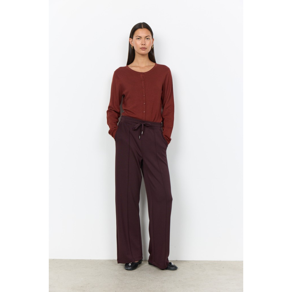 Soyaconcept Broek Banu Chocolate Plum