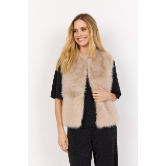 Soyaconcept Gilet Vestje Naida Cream