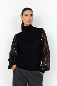 Soyaconcept Pullover Dollie Sequins Black