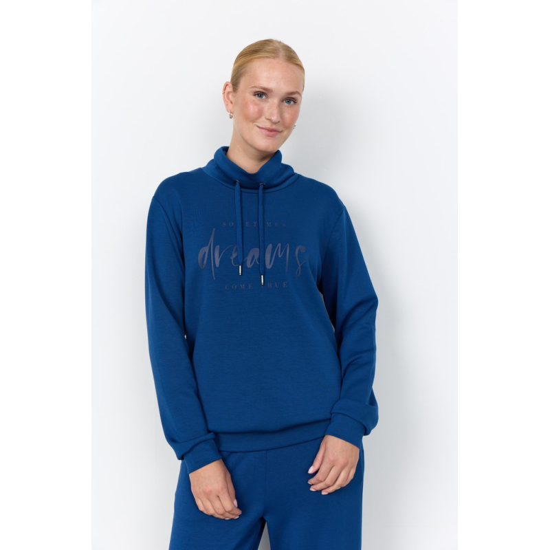 Soyaconcept Sweater Banu Navy Peony