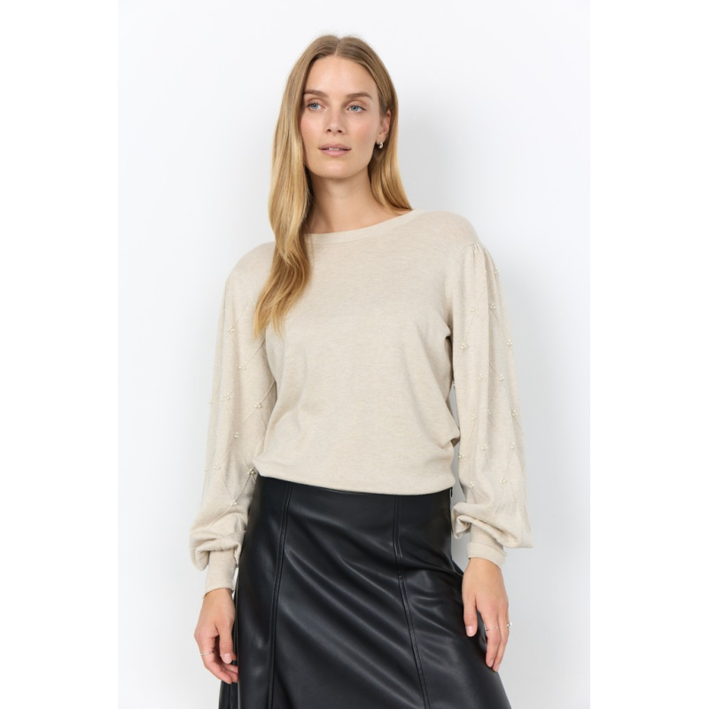 Soyaconcept Pullover Dollie Light Sand