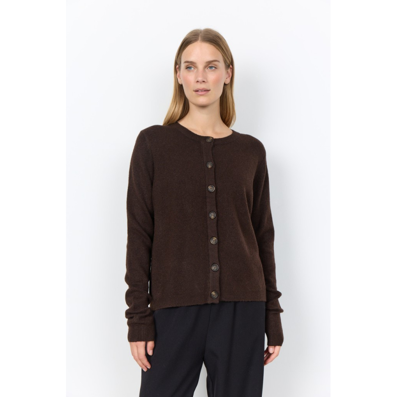 Soyaconcept Vest Orlean Chocolate Plum