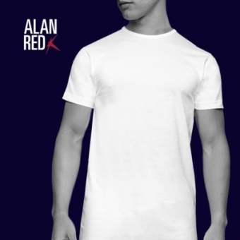 pit Spoedig Merg Alan Red Derby T-Shirt White 2 Pack