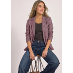 Street One Blazer Check Rustic Rouge
