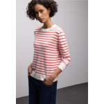 Street One Trui Stripes Off White