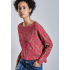 Street One Shirt Jacquard Sugar Coral