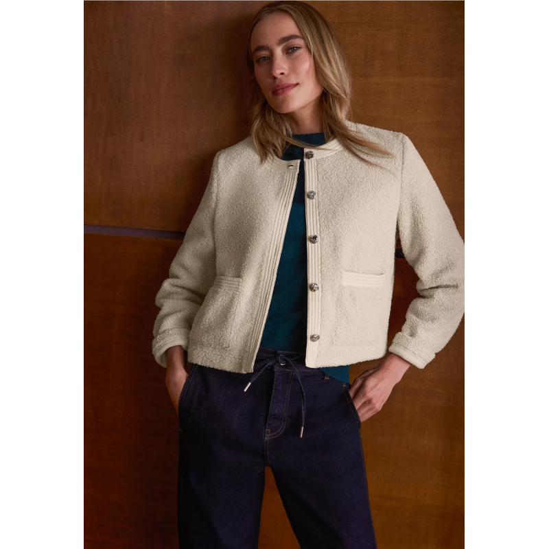 Street One Teddy Vest Clay Sand