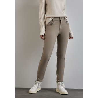 Street One Broek York Techno Ashen Maple Beige