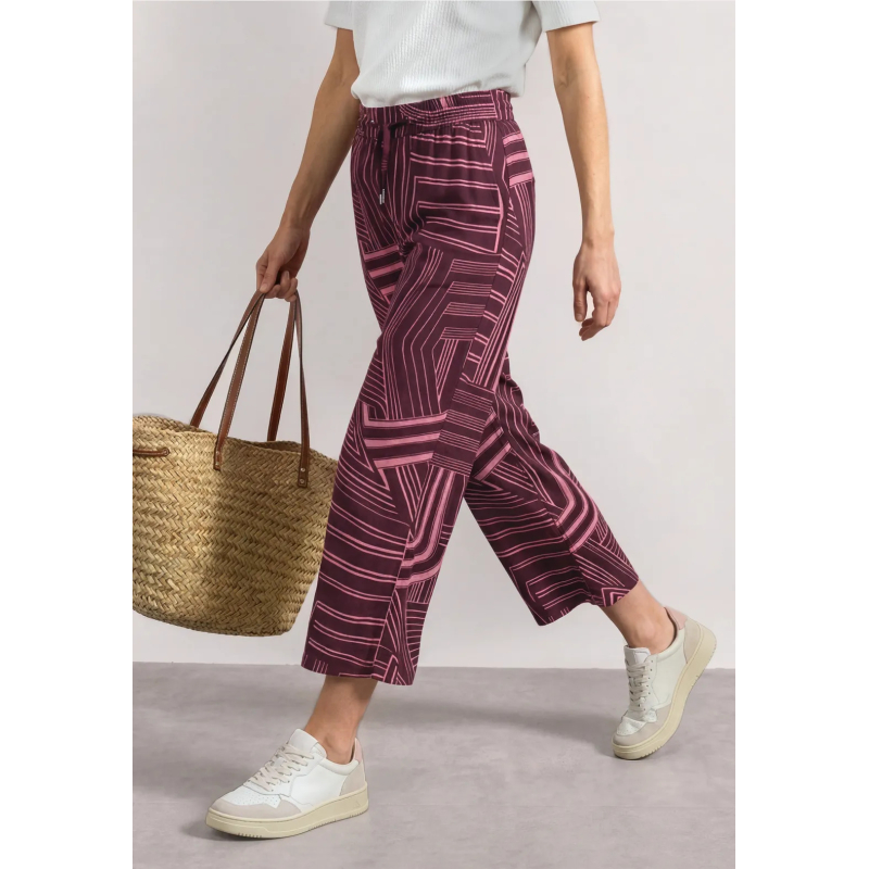 Street One Broek Emee Blush Berry
