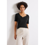 Street One Shirt Heart Black