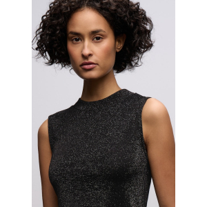 Street One Top Shiny Black