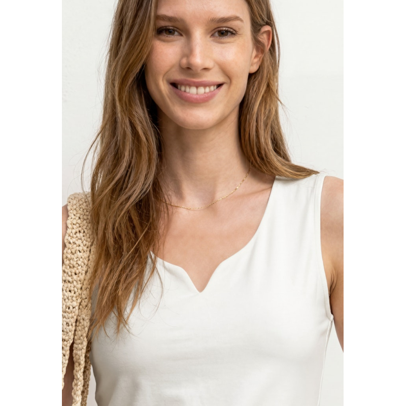 Street One Top Gania Heart Off White