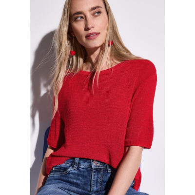 Street One Trui Top Glory Red Street One Trui Top Glory Red