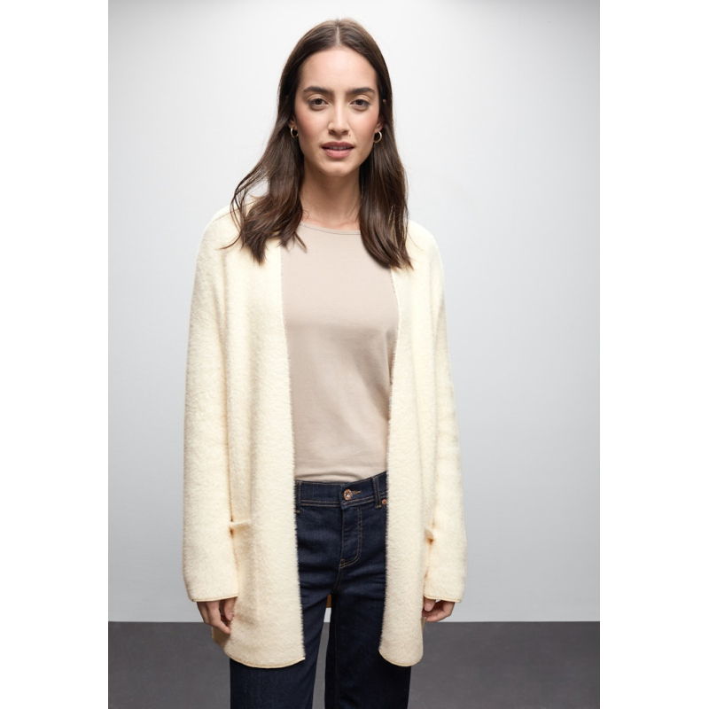 Street One Vest Fluffy Soft Beige