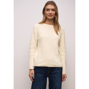 Street One Trui Chenille Soft Beige