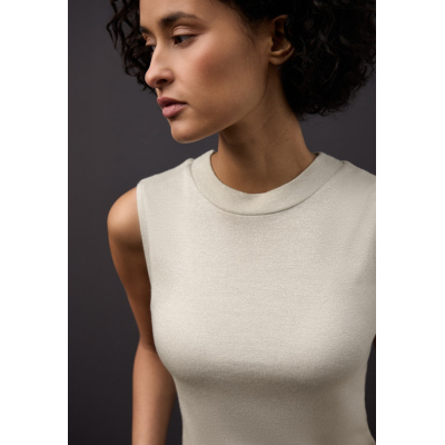 Street One Top Shiny Soft Beige