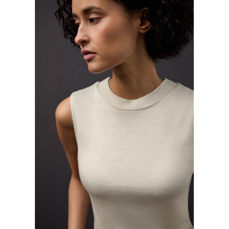 Street One Top Shiny Soft Beige