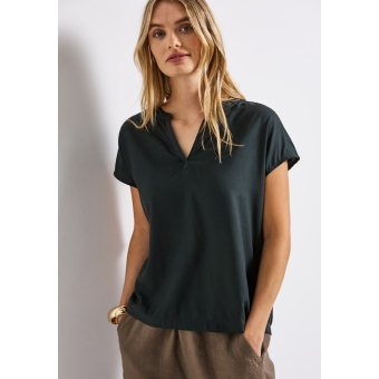 Street One Blouse Shirt Pine Grove Green