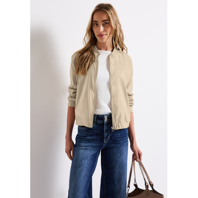 Street One Bomber Jasje Coastal Beige Street One Bomber Jasje Coastal Beige