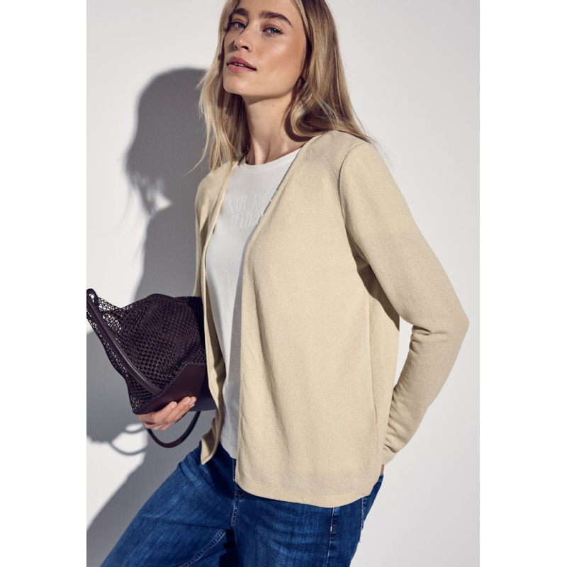 Street One Vest Nette Cotton Beige