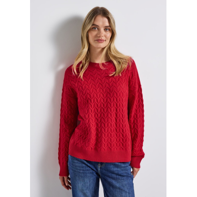Street One Trui Cosy Racing Red