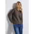 Street One Trui Cosy Dark Nomad Brown