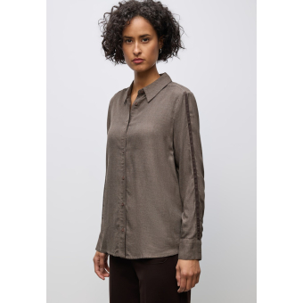 Street One Blouse Dark Nomad Brown