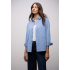 Street One Blouse Corduroy Frosted Blue