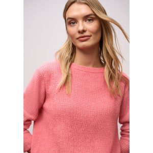 Street One Trui Chenille Striking Coral
