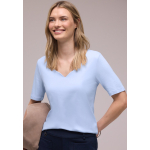 Street One Shirt Ada Heart Cashmere Blue