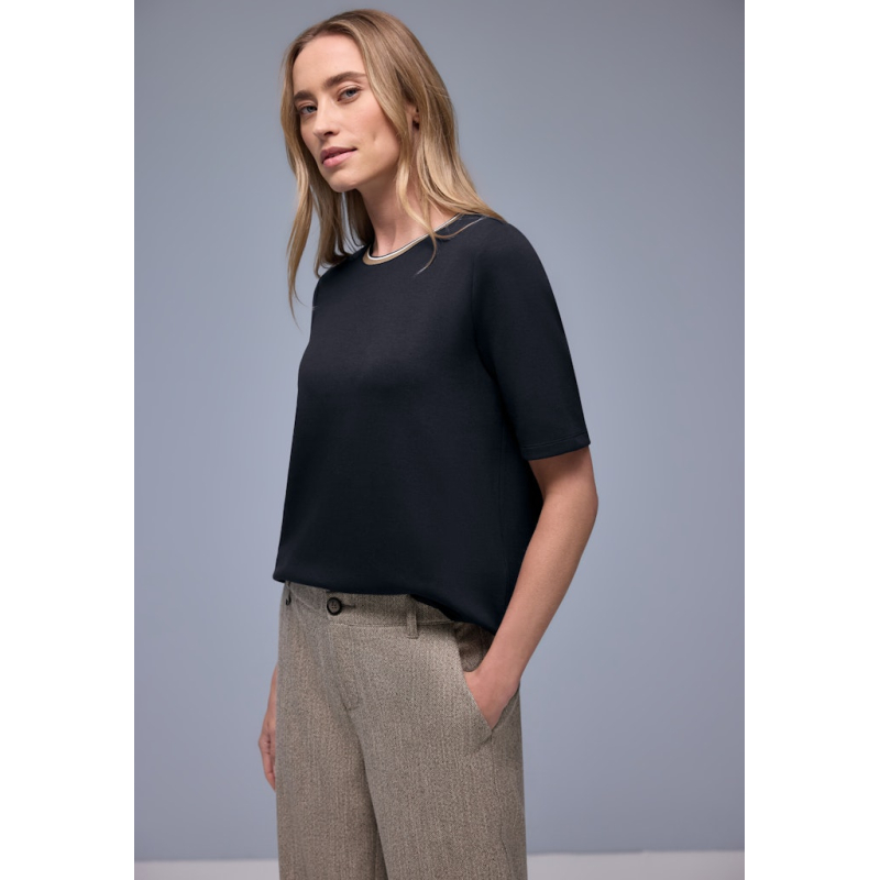 Street One Shirt Shadowed Navy