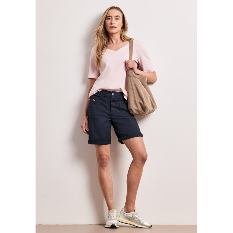 Street One Bermuda Yulius Shadowed Navy