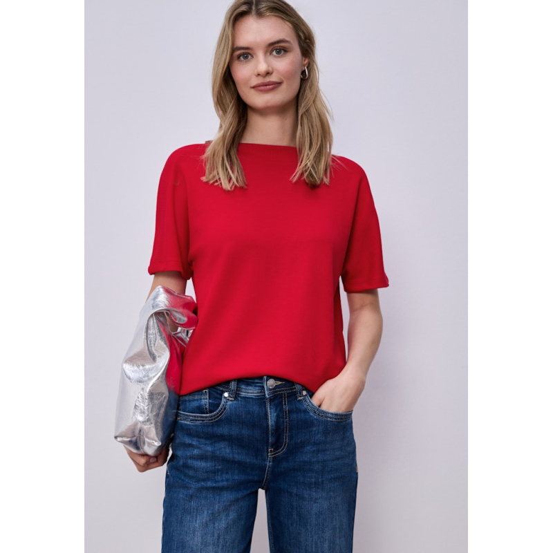 Street One Shirt Salsa Red